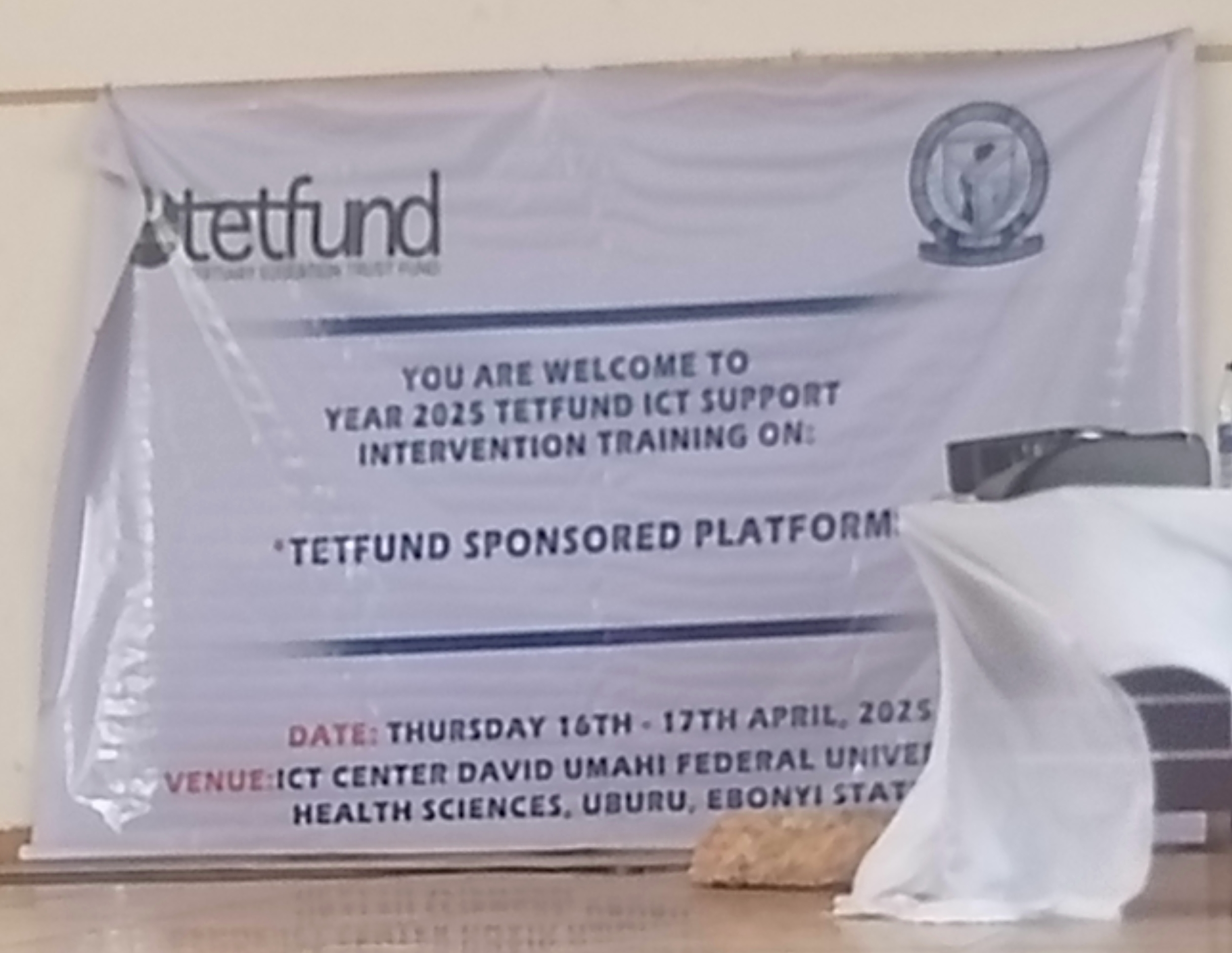 Tetfund sponsored tutorials